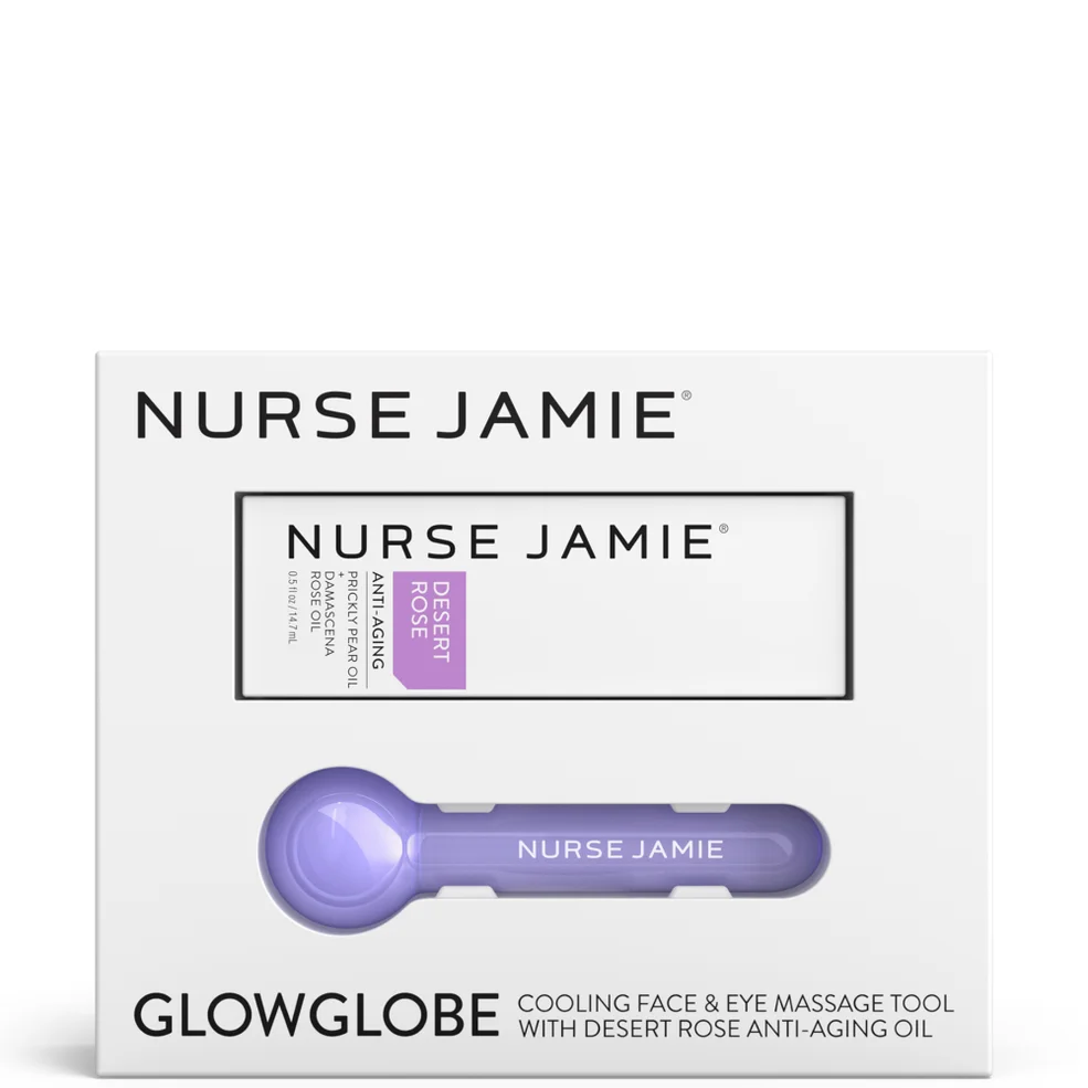 Nurse Jamie GlowGlobe Cooling Massage Tool and Anti-Aging Oil Set Image 1
