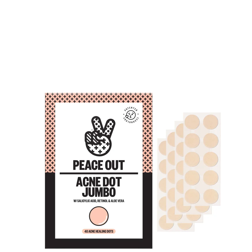 Peace Out Salicylic Acid Acne Healing Dots Jumbo (40 Dots) Image 1