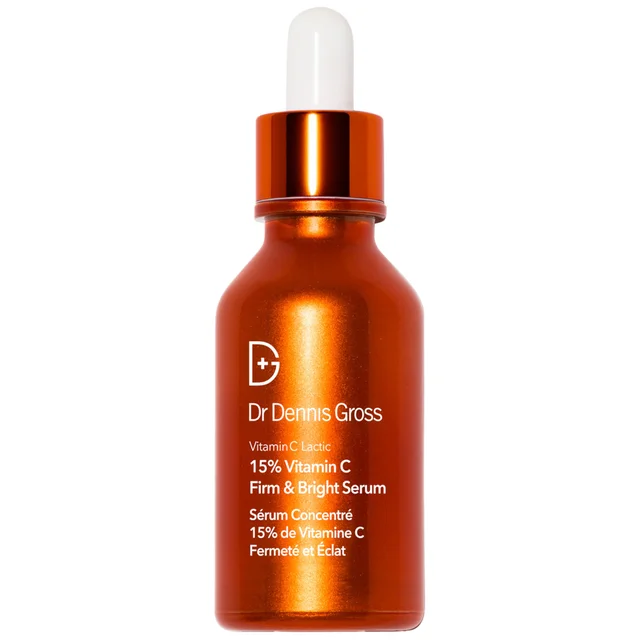 Dr Dennis Gross Skincare Vitamin C Lactic 15% Vitamin C Firm and Bright Serum 1 fl oz