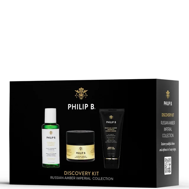 Philip B Russian Amber Mini Kit (Worth $140.00)