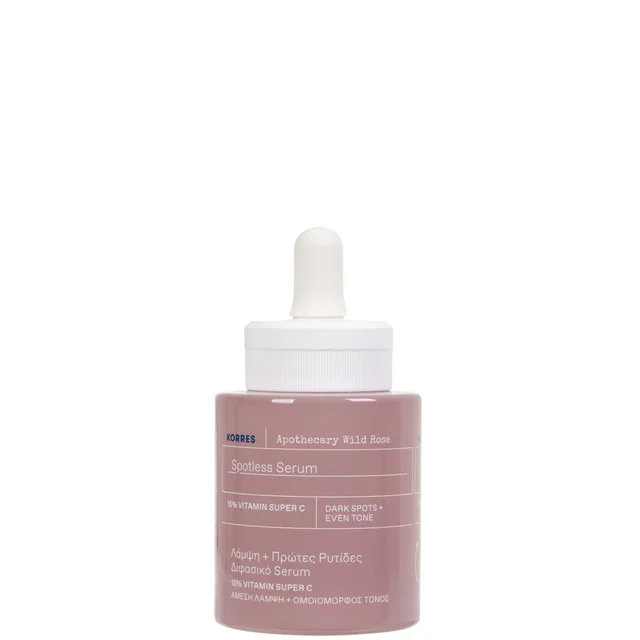 KORRES Apothecary Wild Rose Spotless Serum | 15% Vitamin Super C 30ml