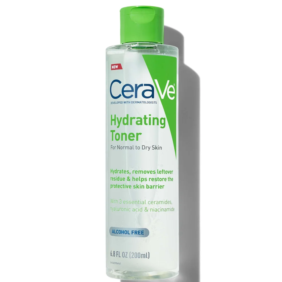 CeraVe Hydrating Toner for Face with Hyaluronic Acid, Niacinamide, and Ceramides (6.8 fl. oz.) Image 1