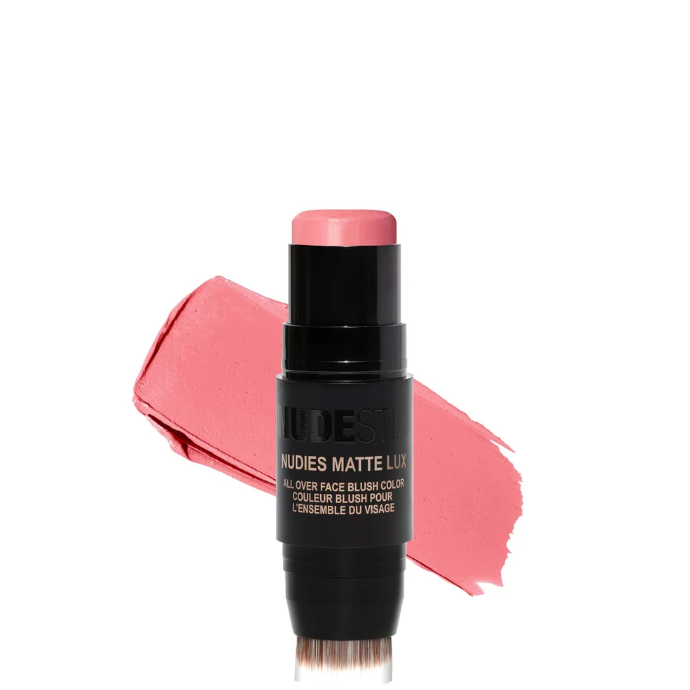 NUDESTIX Nudies Matte Lux All Over Face Blush Colour - Rosy Posy Image 1