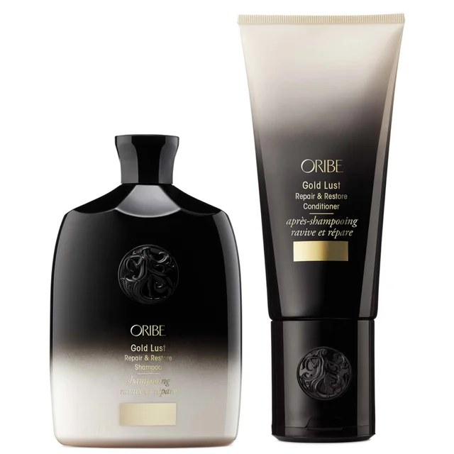 Oribe Gold Lust Repair and Restore Shampoo and Conditioner Bundle 8.5 fl oz
