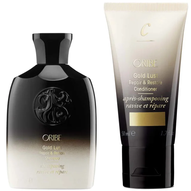 Oribe Gold Lust Repair and Restore Shampoo and Conditioner Bundle