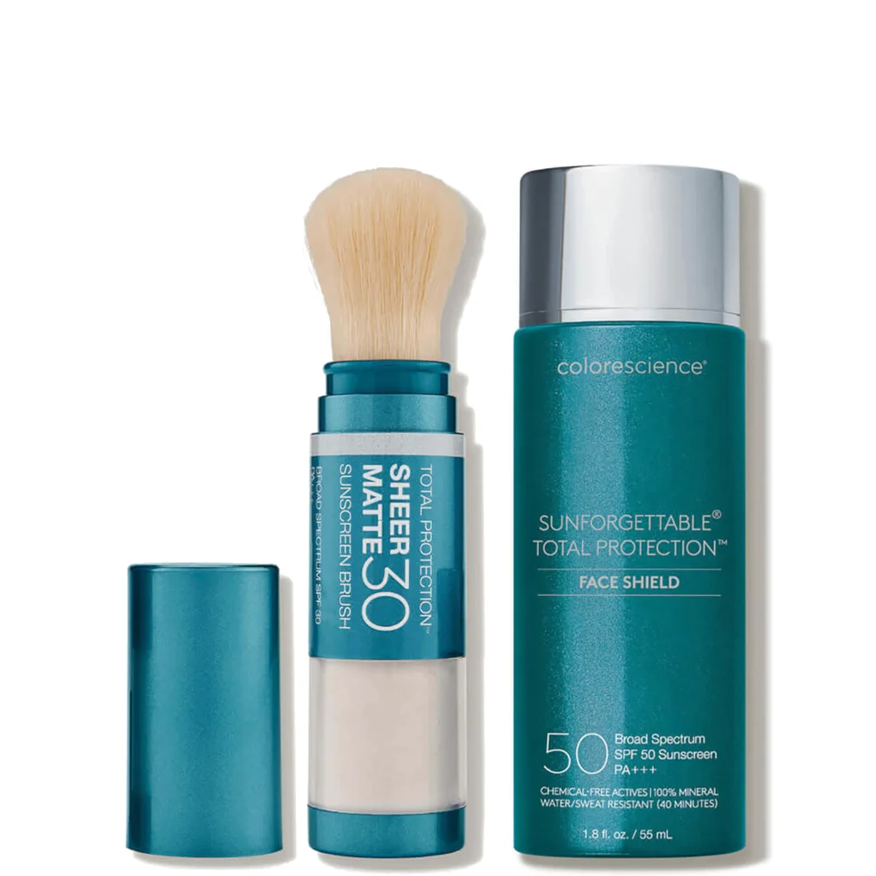 Colorescience Sunforgettable® Face Shield + Brush-On Duo - Sheer (Worth $97) Image 1