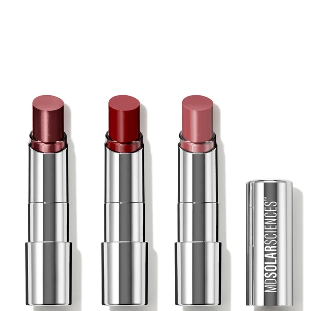 MDSolarSciences Hydrating SPF 30 Sheer Lip Balm Trio (The Vivids)