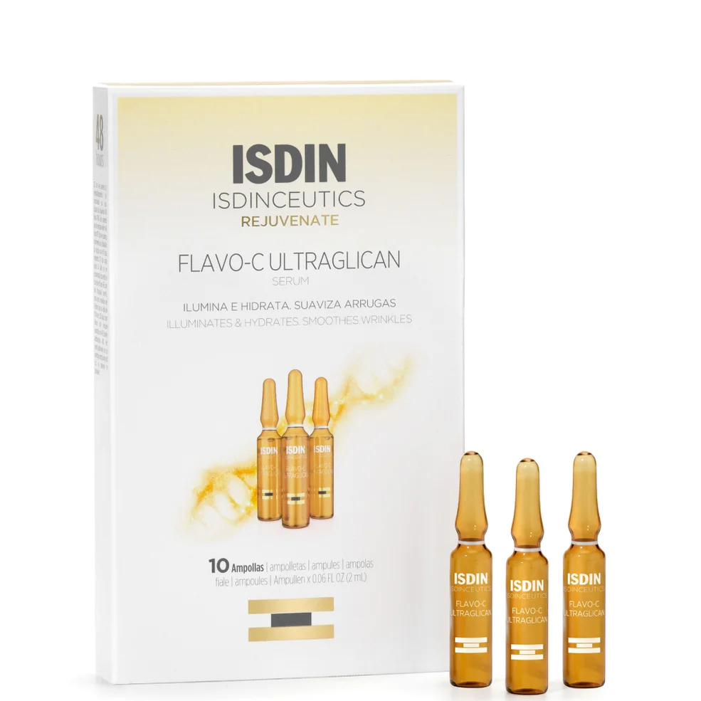 ISDIN Isdinceutics Flavo-C Ultraglican Serum Ampoules (10 ampoules) Image 1