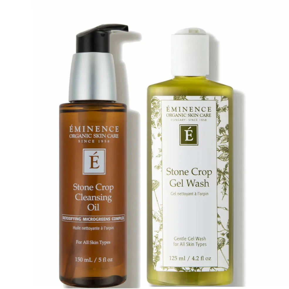 Eminence Organic Skin Care Double Cleanse Revitalizing Duo (Worth $107.00) Image 1