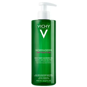 Vichy Normaderm PhytoAction Daily Deep Cleansing Gel Acne Wash (Various Sizes) - Size 400ml/13.52 fl. oz