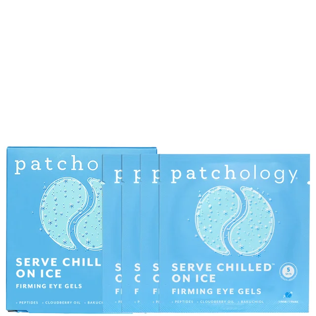 Patchology Serve Chilled On Ice Firming Eye Gels - 5 Pack