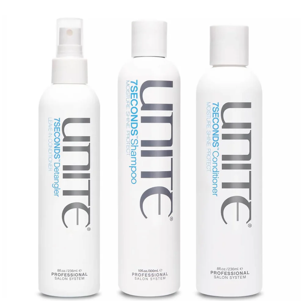UNITE Hair 7SECONDS Moisture Trio (Worth $93.50) Image 1