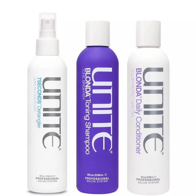 UNITE Hair BLONDA Toning Trio (Worth $98.50)