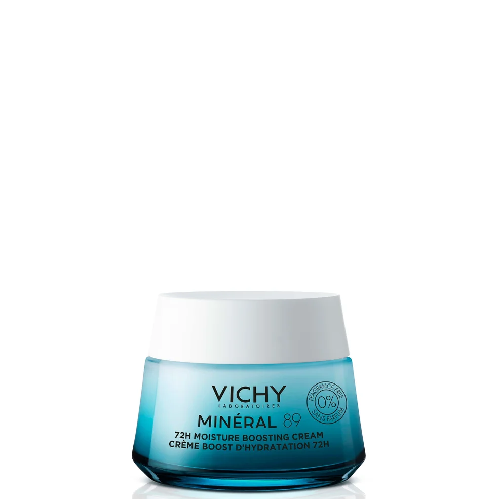 Vichy Mineral 89 Fragrance Free 72H Moisture Boosting Lightweight Cream with Hyaluronic Acid (1.69 fl. oz.) Image 1