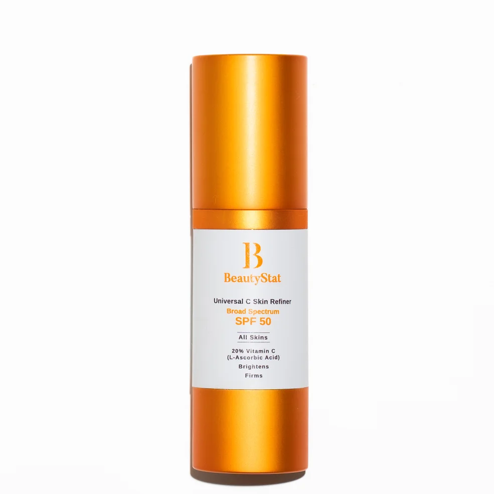 BeautyStat Universal C Skin Refiner 20% Vitamin C Brightening Serum + SPF 50 Mineral Sunscreen, 1oz. Image 1