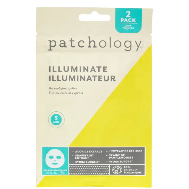 Patchology FlashMasque Illuminate Mask (Pack of 2)