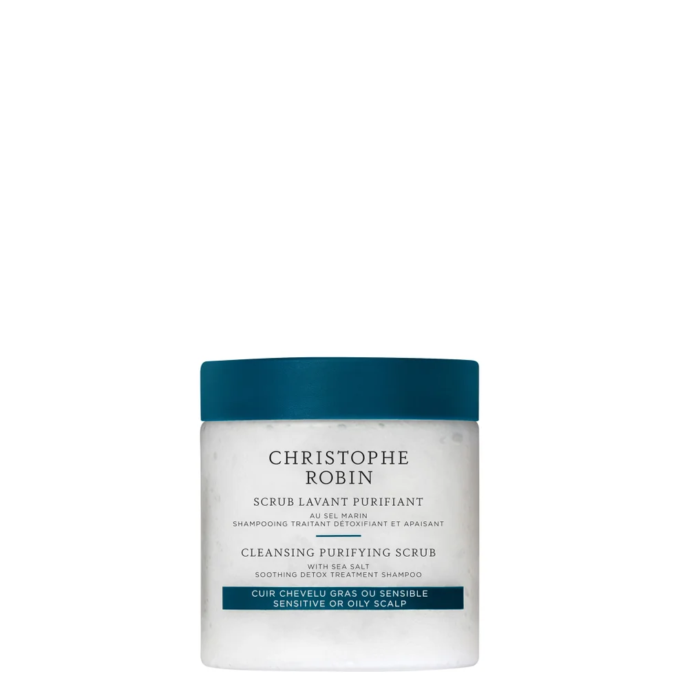 Christophe Robin Cleansing Purifying Scrub with Sea Salt 75ml Image 1