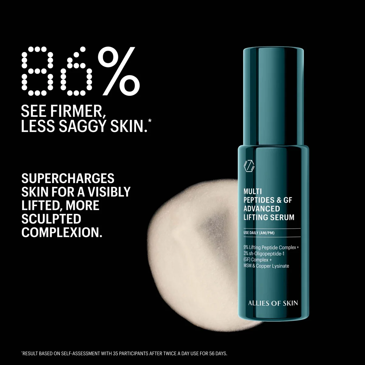 Allies of Skin Multi Peptides and GF Advanced Lifting Serum 30ml