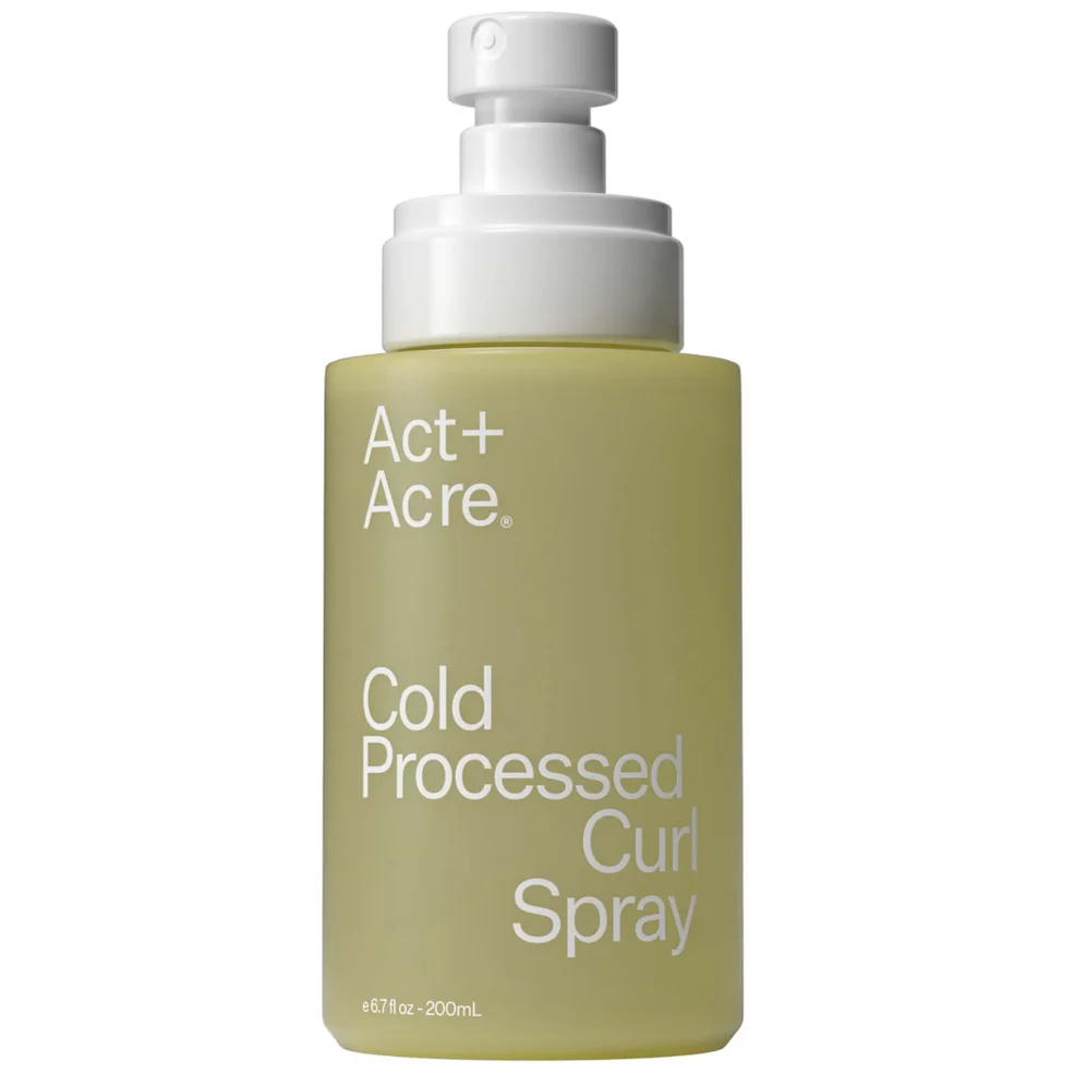Act+Acre Cold Processed Curl Spray 6.7 oz Image 1