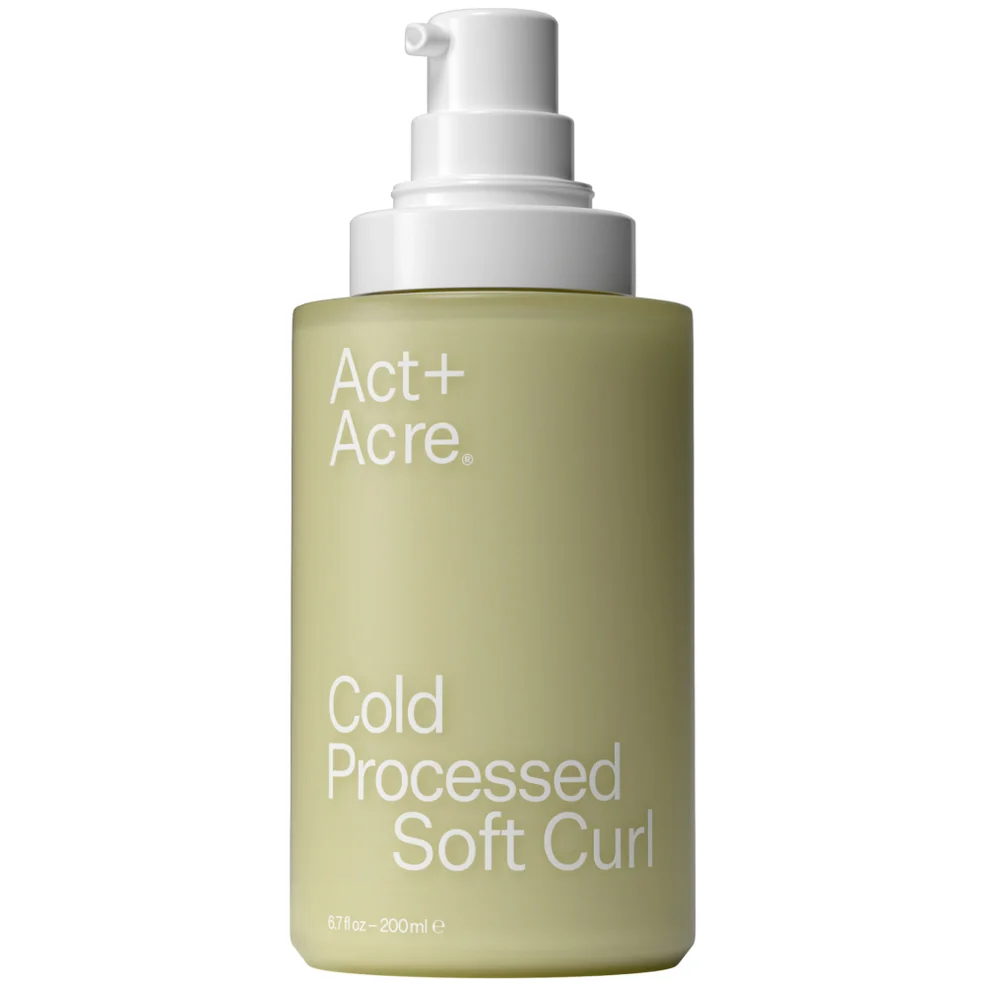 Act+Acre Cold Processed Soft Curl Lotion 6.7 fl oz Image 1