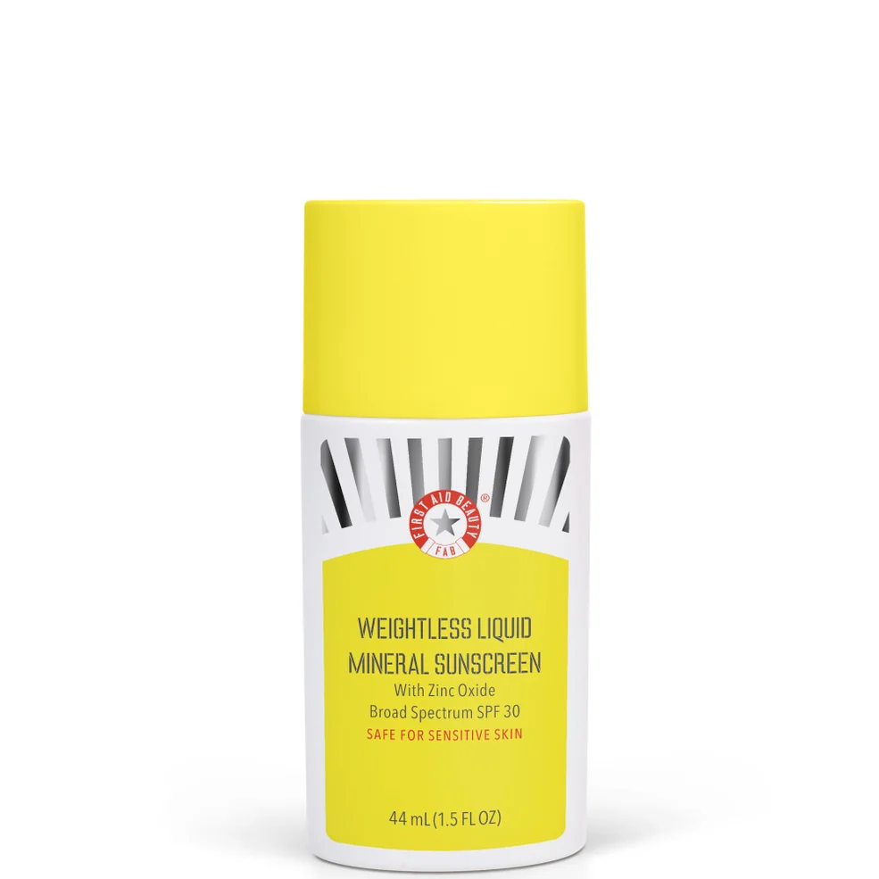 First Aid Beauty Weightless Liquid Mineral Sunscreen with Zinc Oxide SPF 30 1.7 oz Image 1
