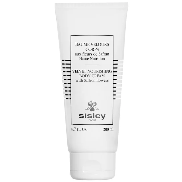 Sisley Paris Velvet Nourishing Body Cream With Saffron Flowers 200ml