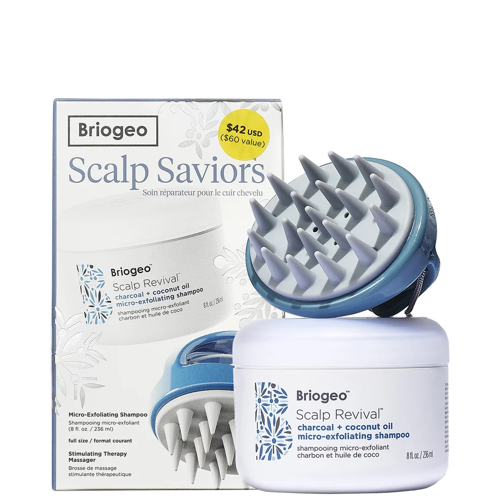 Briogeo Scalp Revival Shampoo and Scalp Massager Gift Set (Worth $60.00) Image 1