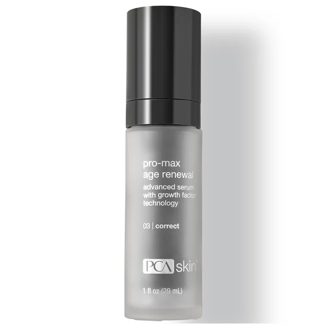 PCA SKIN Pro-Max Age Renewal Advanced Anti-Aging Serum with Micro Growth Factor Technology 1 oz