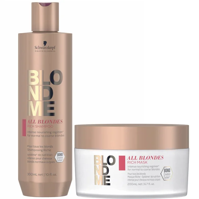Schwarzkopf Professional BLONDME Rich Blondes Duo