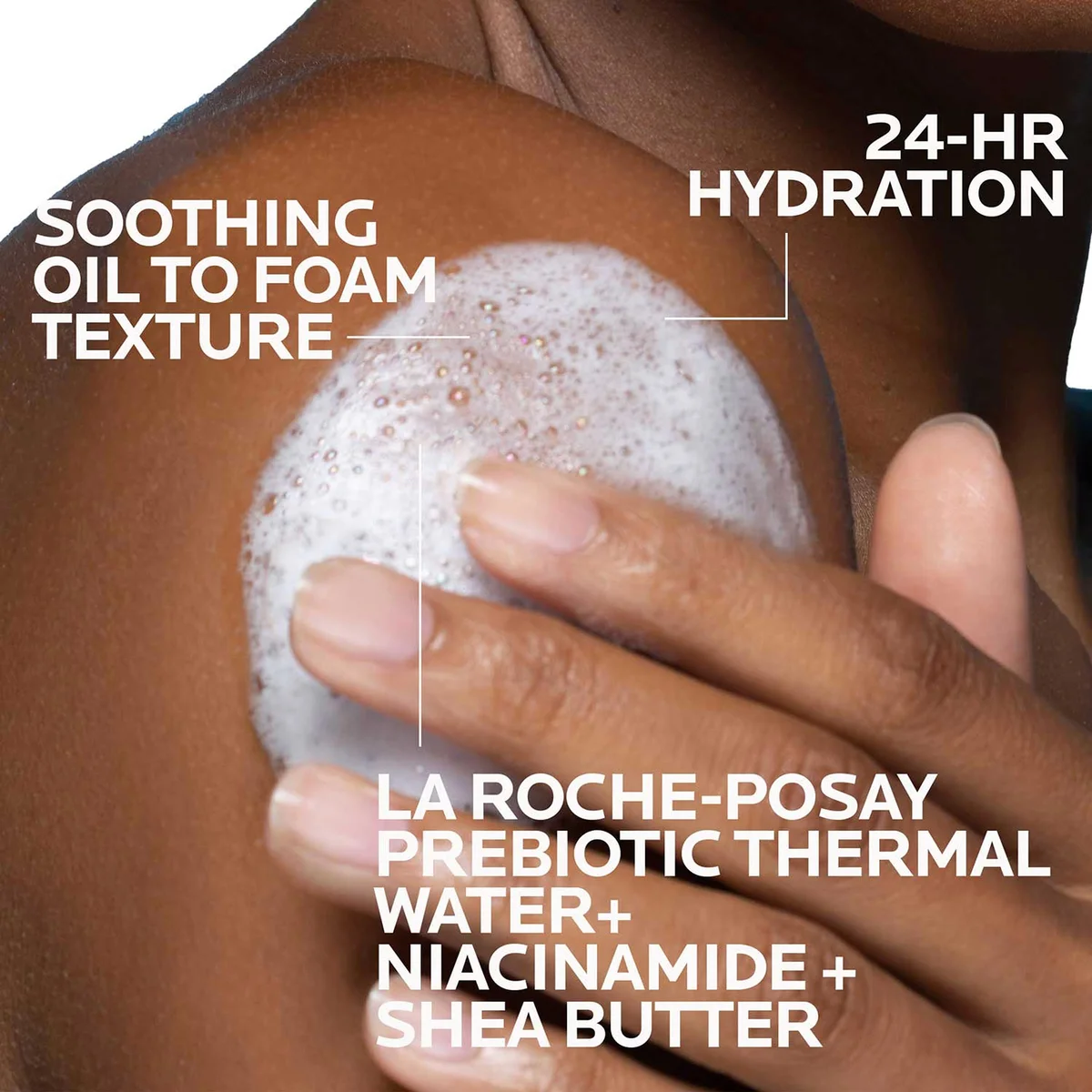 La Roche-Posay Lipikar AP+ Gentle Foaming Cleansing Oil (13.52 fl. oz.)