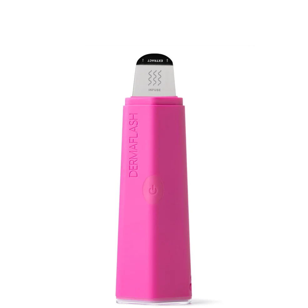 DERMAFLASH DERMAPORE+ Pore Extractor and Serum Infuser -Pop Pink Image 1