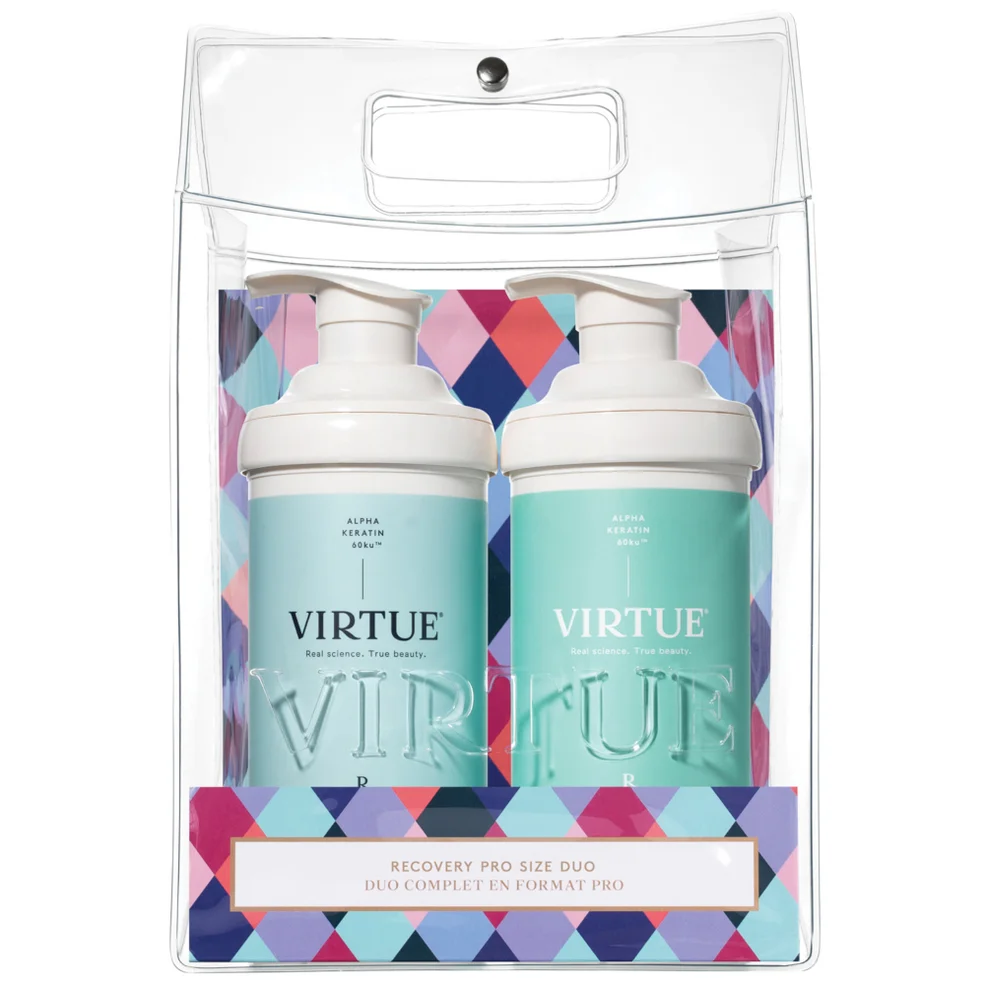 VIRTUE Celebrate Hair Repair Recovery Pro Size Duo (Worth $168.00) Image 1