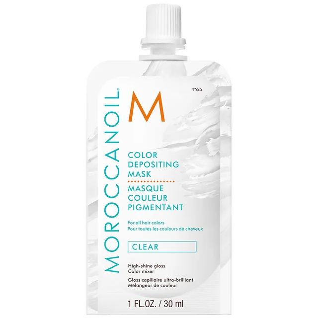 Moroccanoil High Shine Gloss – Color Depositing Mask Clear