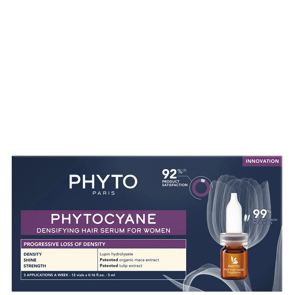 PHYTO PHYTOCYANE Treatment for Women with Progressive Hair Loss 12x5ml Image 1
