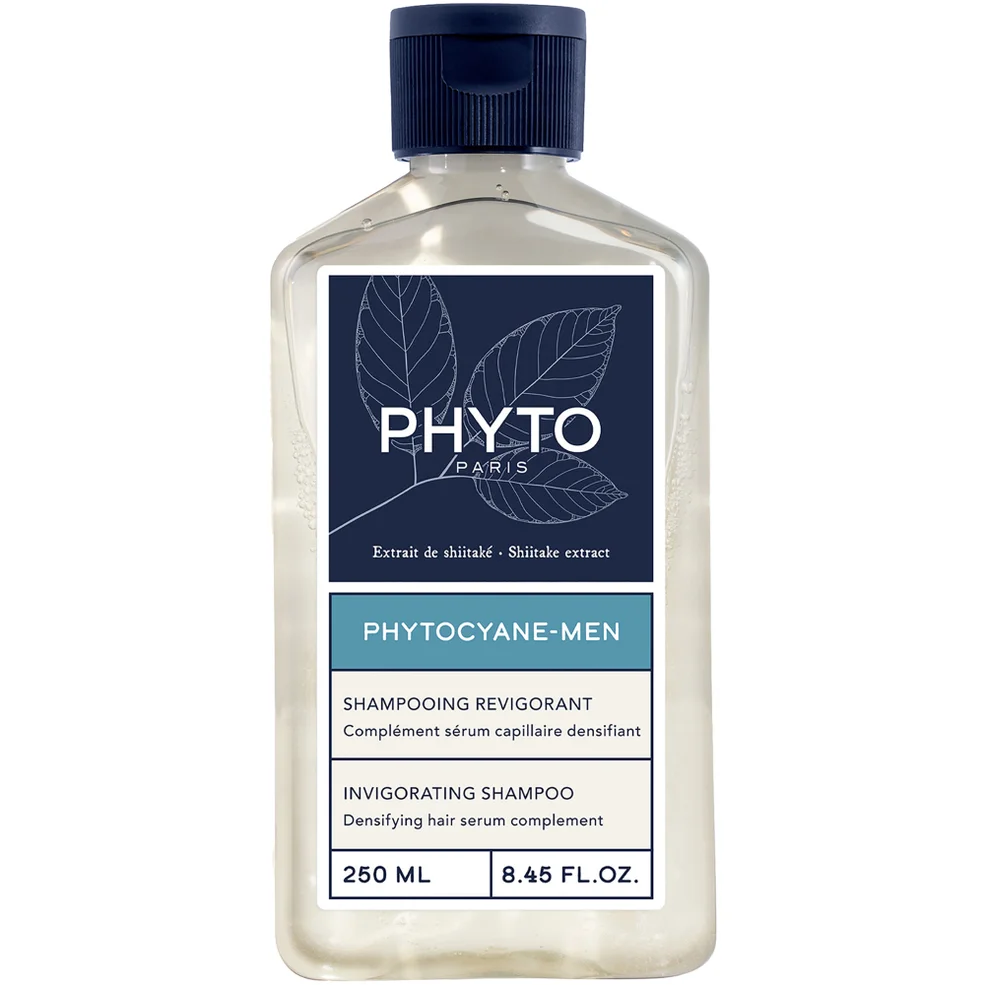 PHYTO PHYTOCYANE Invigorating Shampoo for Men 250ml Image 1