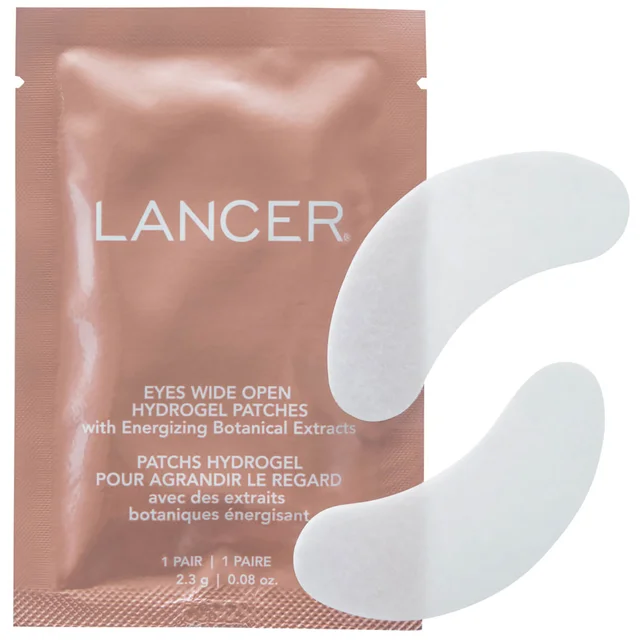 Lancer Skincare Eyes Wide Open Hydrogel Eye Patches (6 pairs)