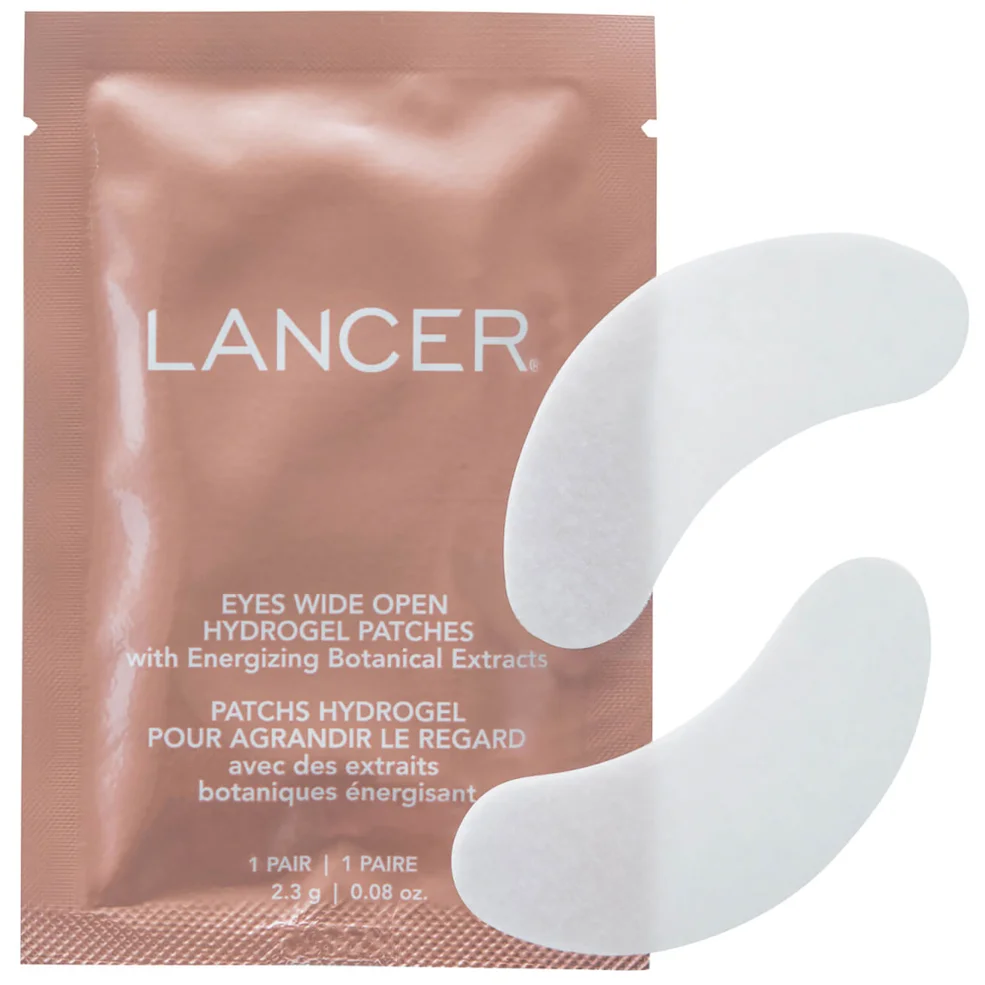 Lancer Skincare Eyes Wide Open Hydrogel Eye Patches (6 pairs) Image 1