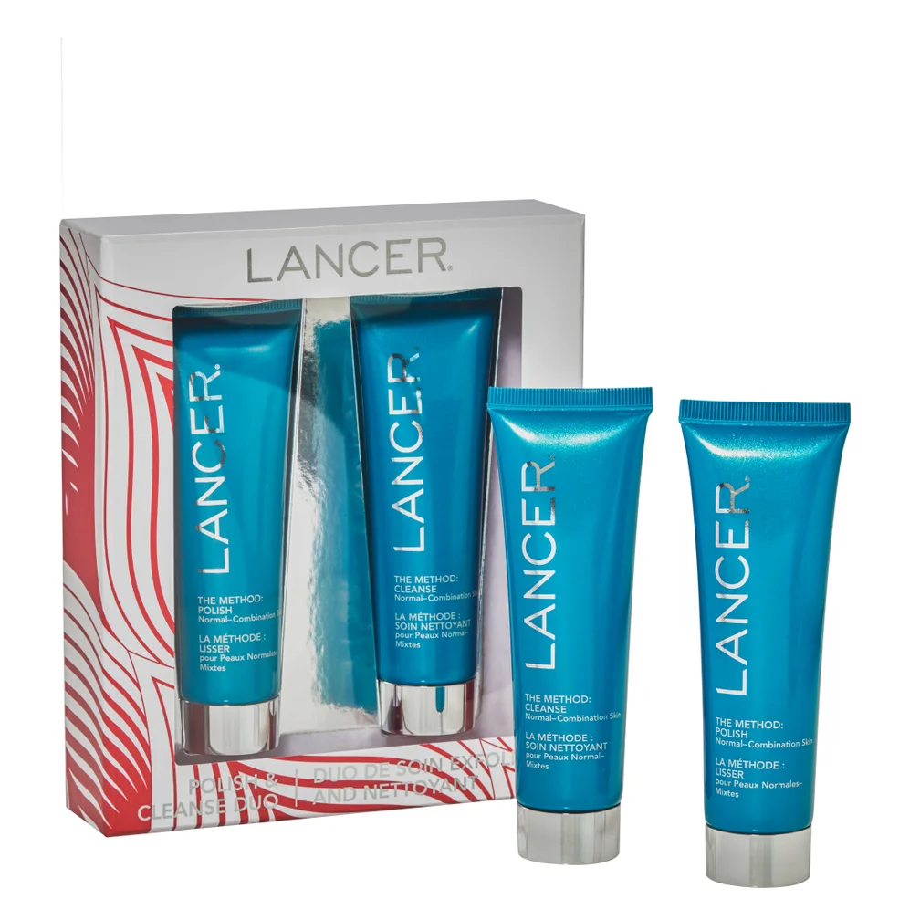 Lancer Skincare Winter Travel Polish and Cleanse Duo Image 1