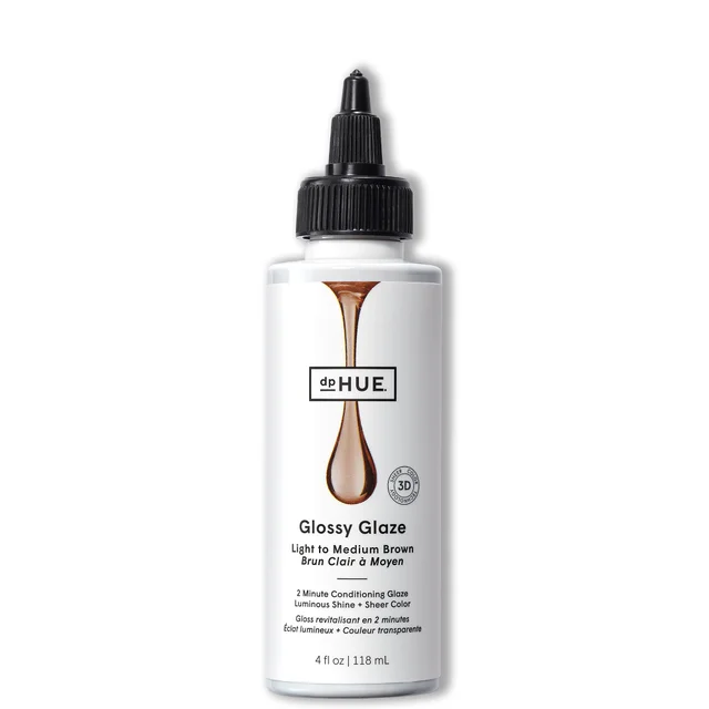 dpHUE Glossy Glaze Light to Medium Brown 118ml