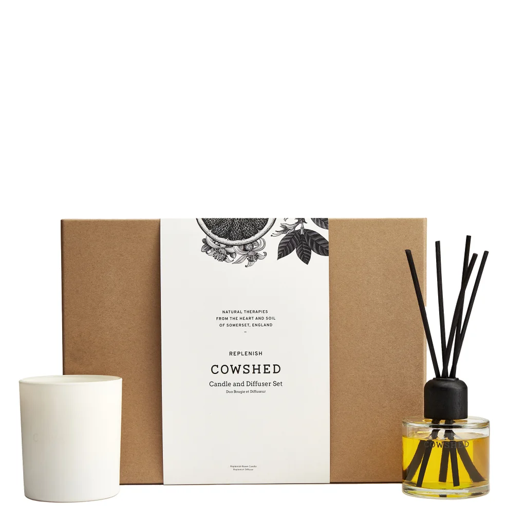 Cowshed Candle and Diffuser Set - Replenish Image 1
