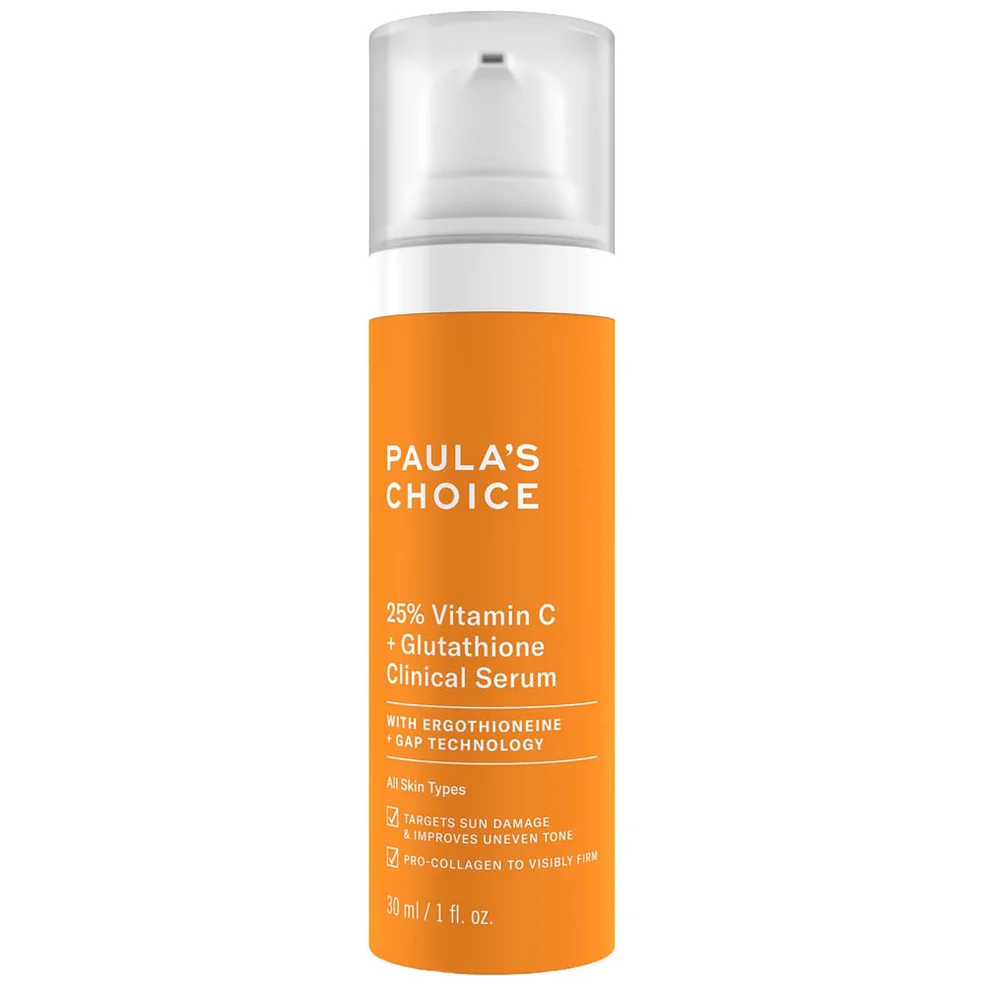 Paula's Choice 25% Vitamin C+ Glutathione Clinical Serum 1 fl. oz | Dermstore Paula's Choice 25% Vitamin C+ Glutathione Clinical Serum 1 fl. oz | Dermstore