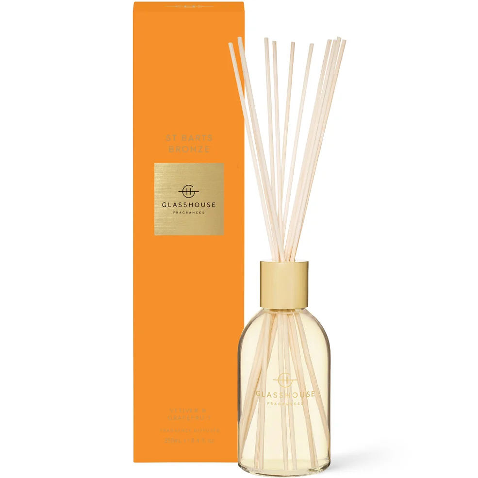 Glasshouse Fragrances St. Barts Bronze Fragrance Diffuser 250g Image 1