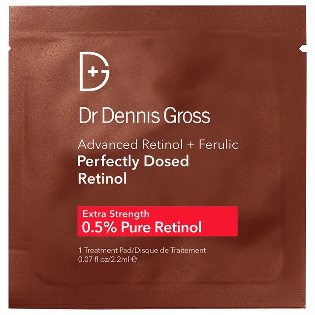 Dr Dennis Gross Skincare Advanced Retinol and Ferulic Perfectly Dosed Retinol - Extra Strength 0.5% (8 pack)
