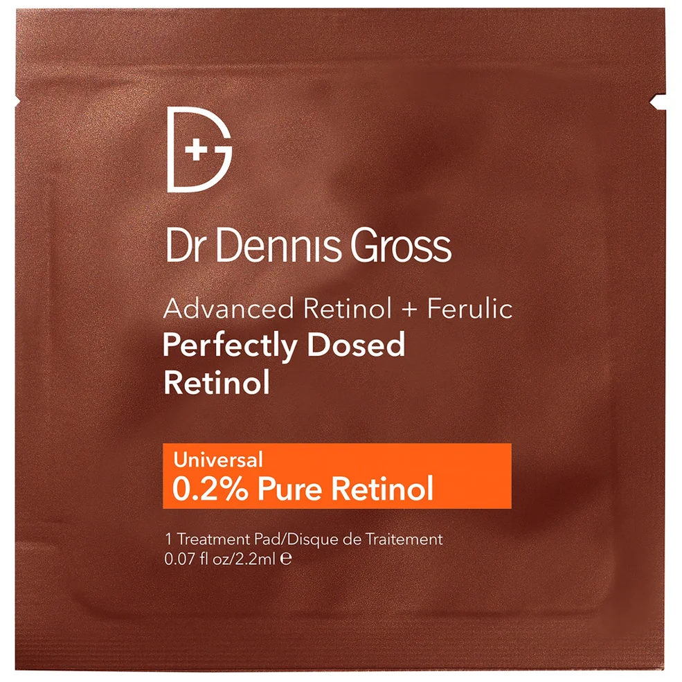 Dr Dennis Gross Skincare Advanced Retinol and Ferulic Perfectly Dosed Retinol - Universal 0.2% (8 pack) Image 1