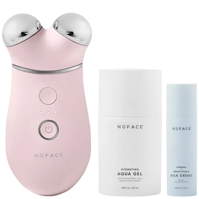 NuFACE Trinity+ Starter Kit - Sandy Rose
