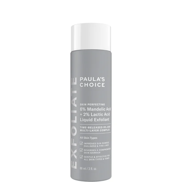 Paula's Choice Skin Perfecting 6% Mandelic Acid and 2% Lactic Acid Liquid Exfoliant 88ml