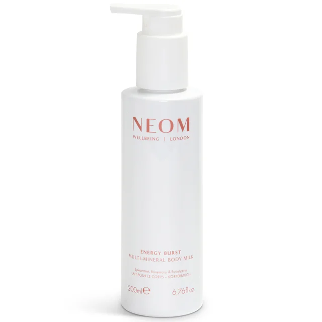 NEOM Energy Burst Multi-Mineral Body Milk 7.4 oz