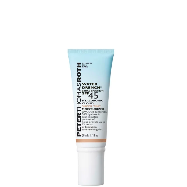 Peter Thomas Roth Water Drench Broad Spectrum SPF 45 Hyaluronic Sheer Tint Moisturiser 50ml