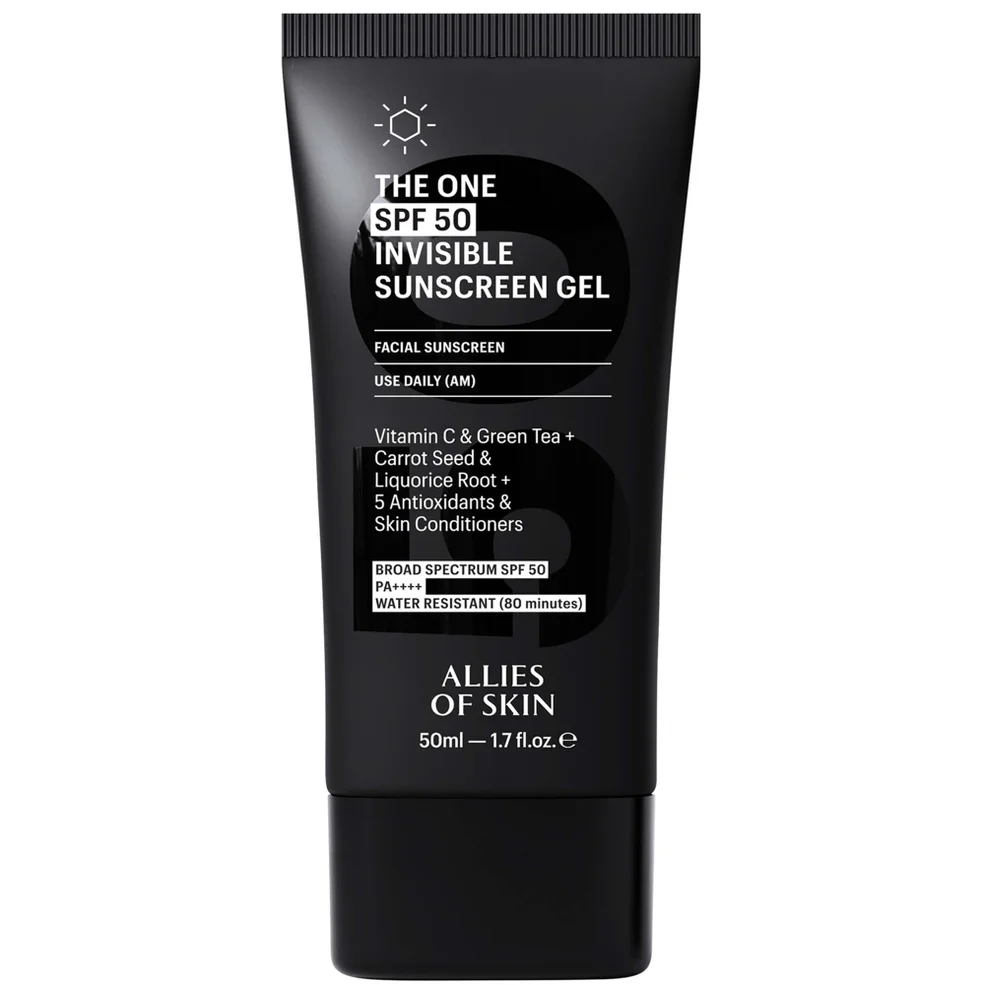 Allies of Skin THE ONE SPF 50 Invisible Sunscreen Gel (Various Sizes) Image 1