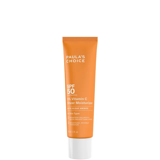 Paula's Choice 5% Vitamin C Sheer Moisturiser SPF50 60ml